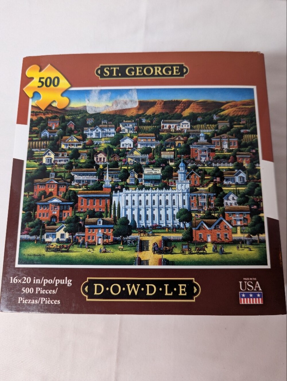 St. George 500 Piece Jigsaw Puzzle By Dowdle